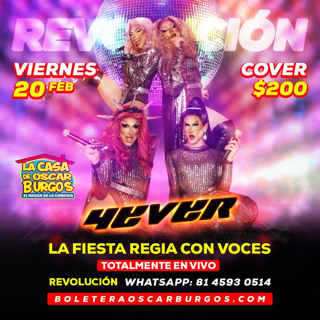 4EVER - Fiesta regia Drag