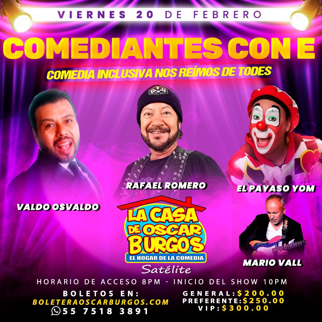 Valdo Osvaldo / Rafael Romero / El Payaso Yom / Mario Vall